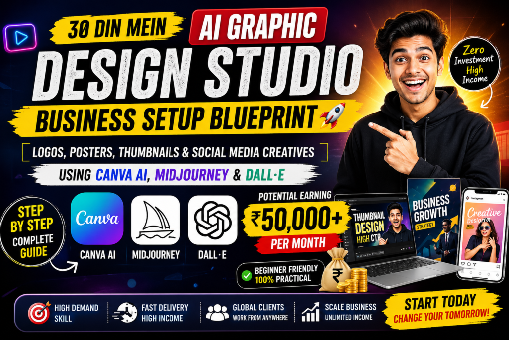 AI Graphic Design Business India Hindi