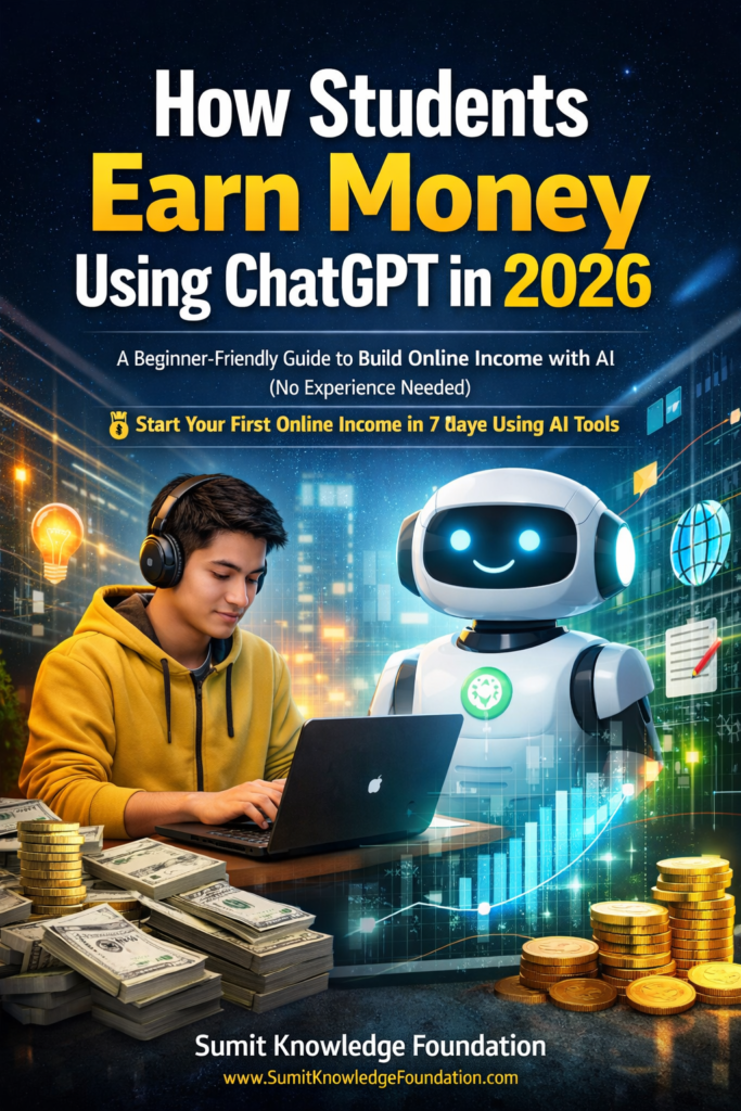 Free ChatGPT Ebook 2026 | How Students Earn Money Using AI (Beginner Guide)