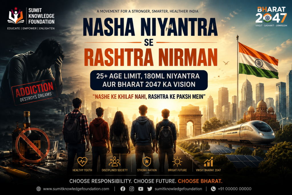 Nasha Niyantra Se Rashtra Nirman