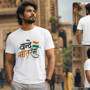 Vande Mataram Couple T-Shirt