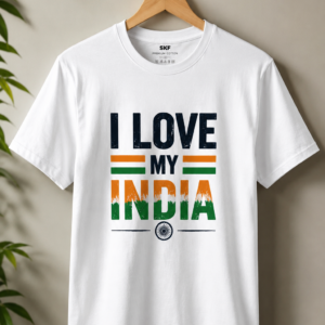 I Love My India Premium Cotton T-Shirt